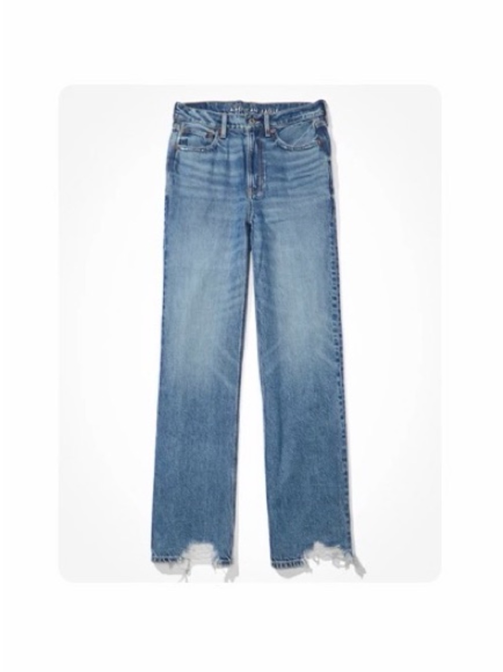 AE Dreamy Drape Super High-Waisted Baggy Wide-Leg Jean